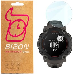 Bizon Szkło hartowane na ekran Glass Watch Clear do Garmin Instinct E 45 mm
