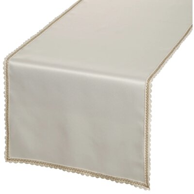 Bieżnik EUROFIRANY Lace 40 x 140 cm Kremowy