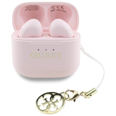 Guess Glossy Effect Printed różowy
