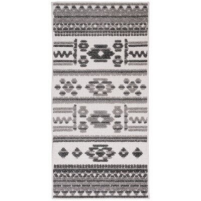 Dywan MULTIDECOR Nepal 120 x 180 cm Aztecki Szary