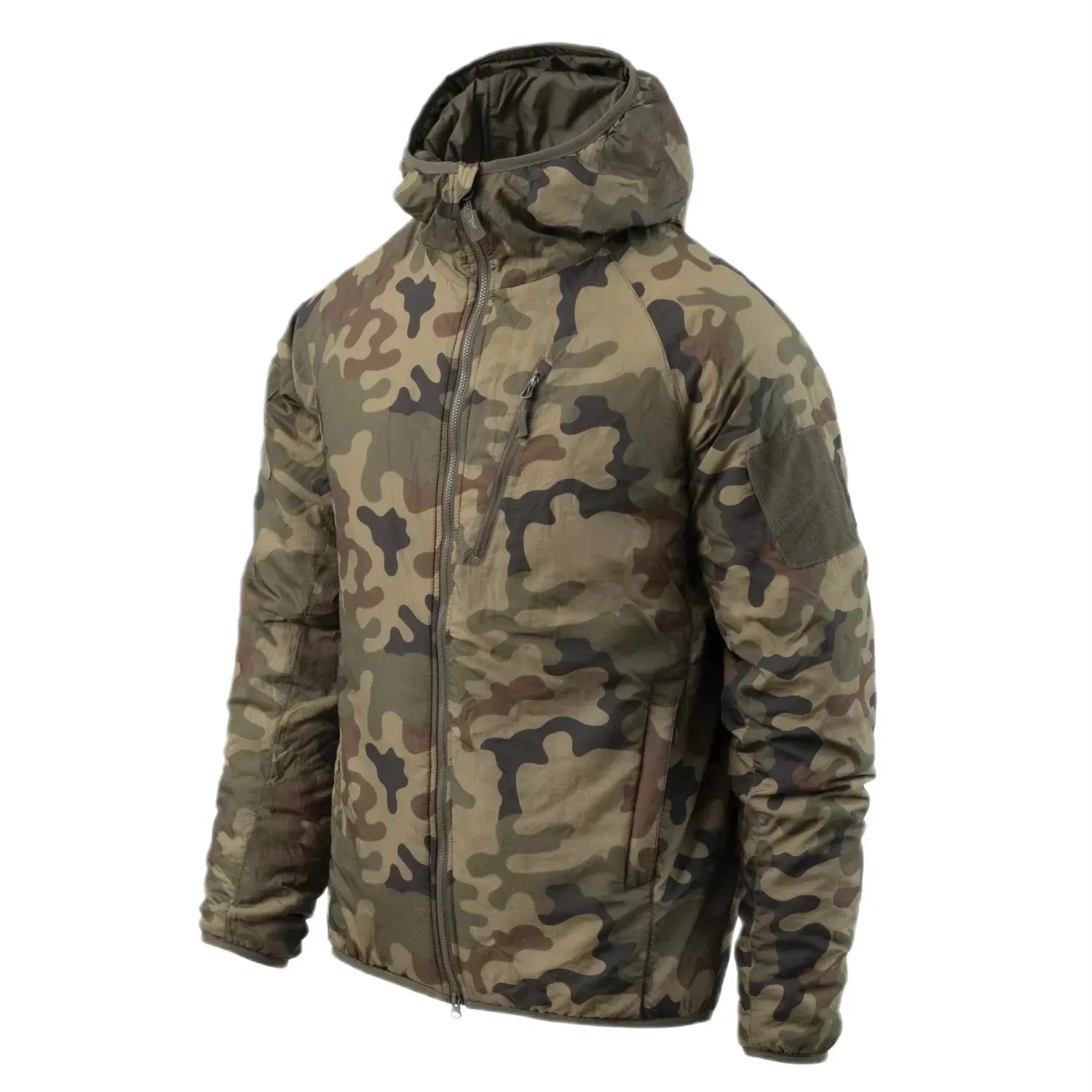 Kurtka Helikon-Tex WOLFHOUND Hoodie Climashield Apex 67g - PL Woodland