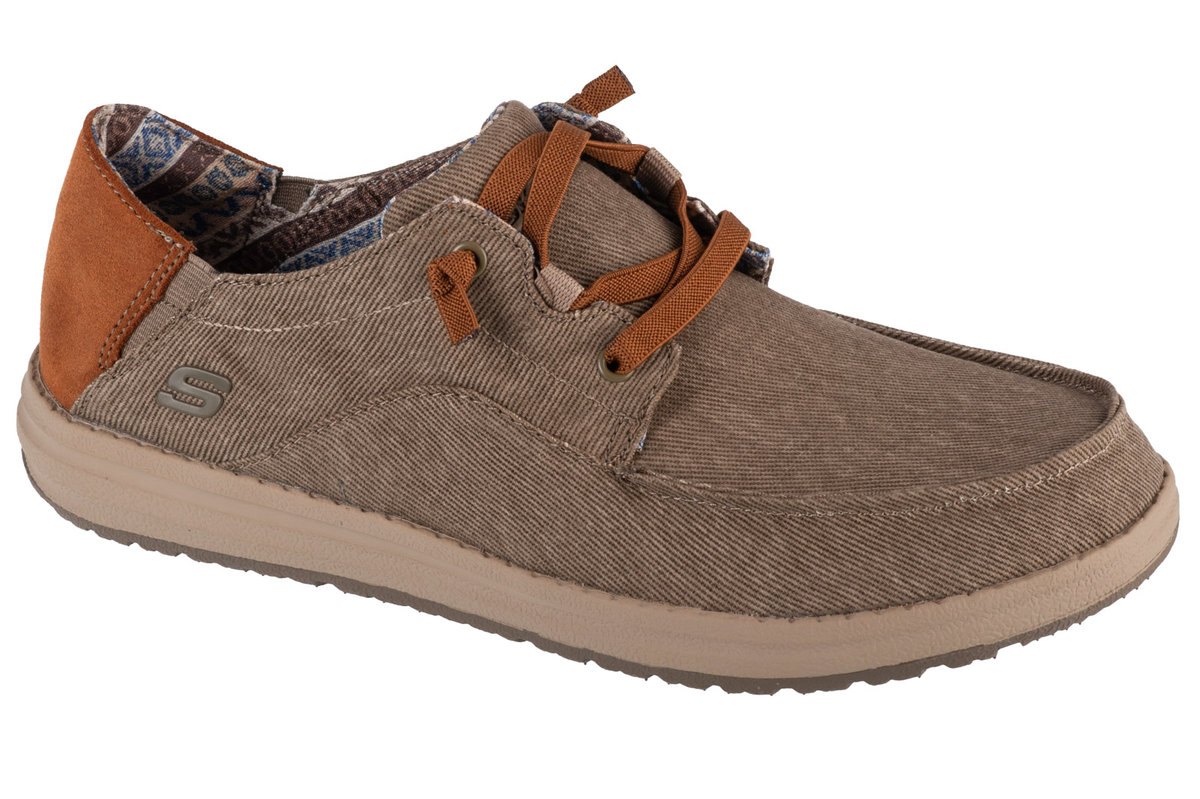 Skechers Melson - Plannon 210116-TPE, Męskie, półbuty, Szary