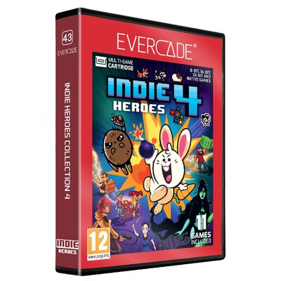 Zestaw gier EVERCADE Indie Heroes 4