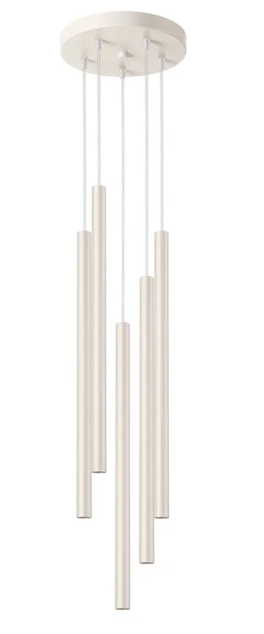 Beżowa elegancka lampa wisząca - 4X M088 S6-P31