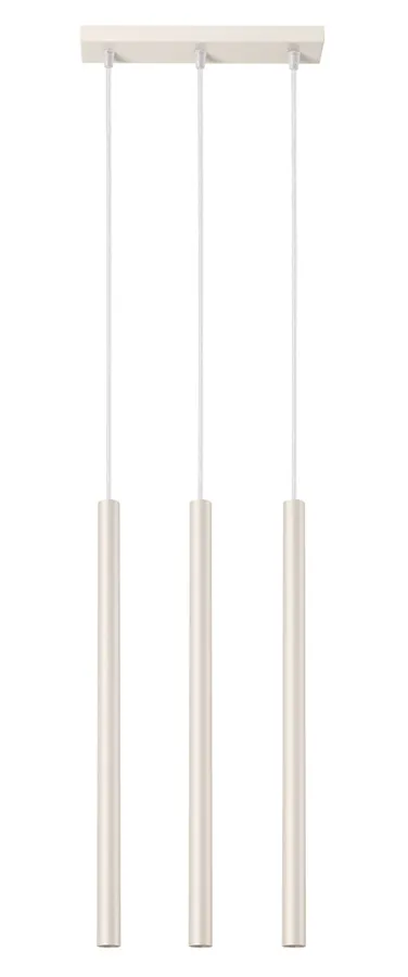 Beżowa potrójna lampa wisząca E5-W09