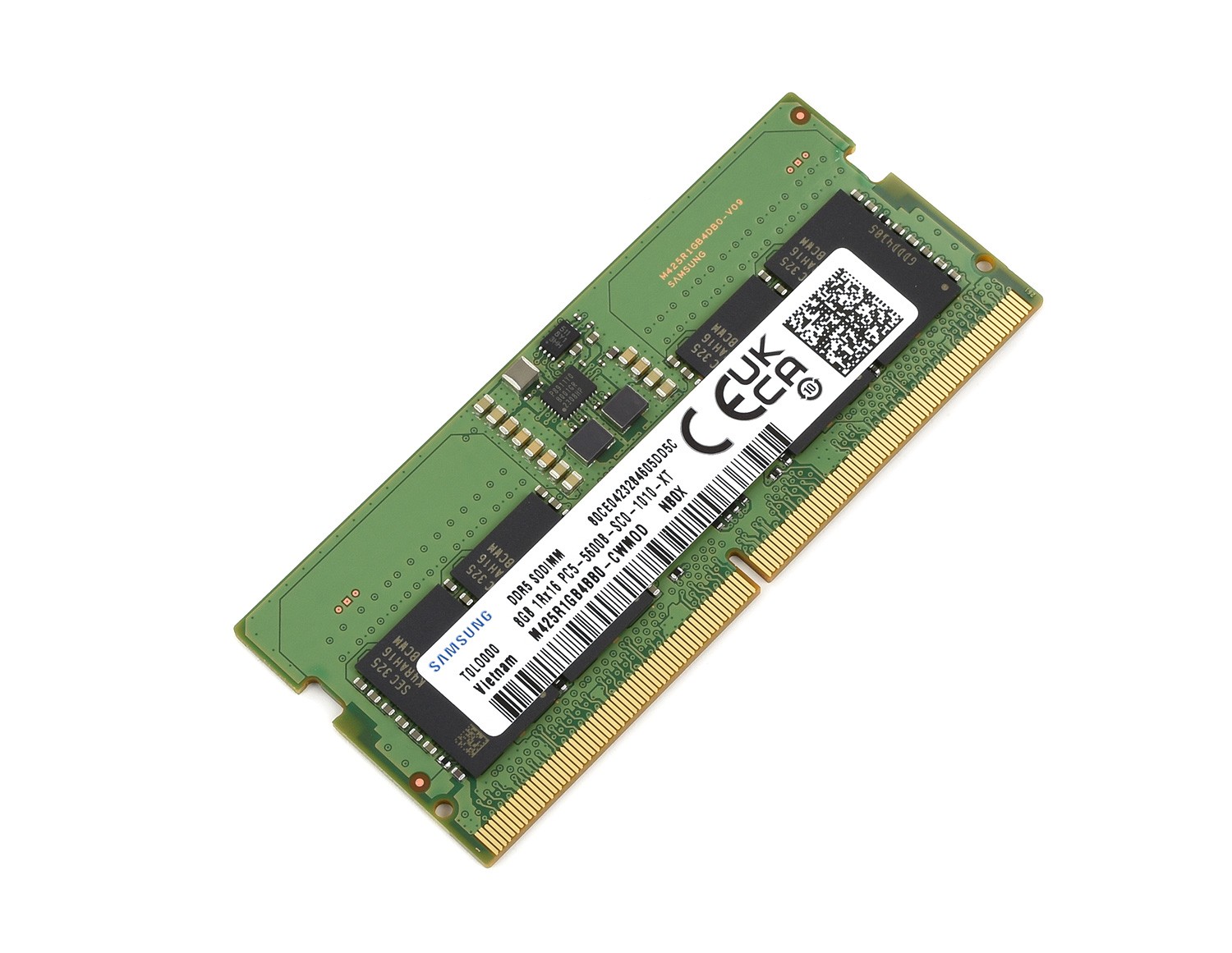 OEM 8GB 1x8GB 5600MHz DDR5 SODIMM z demontażu