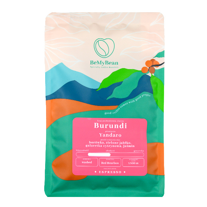 BeMyBean Burundi Yandaro 250g ESPRESSO