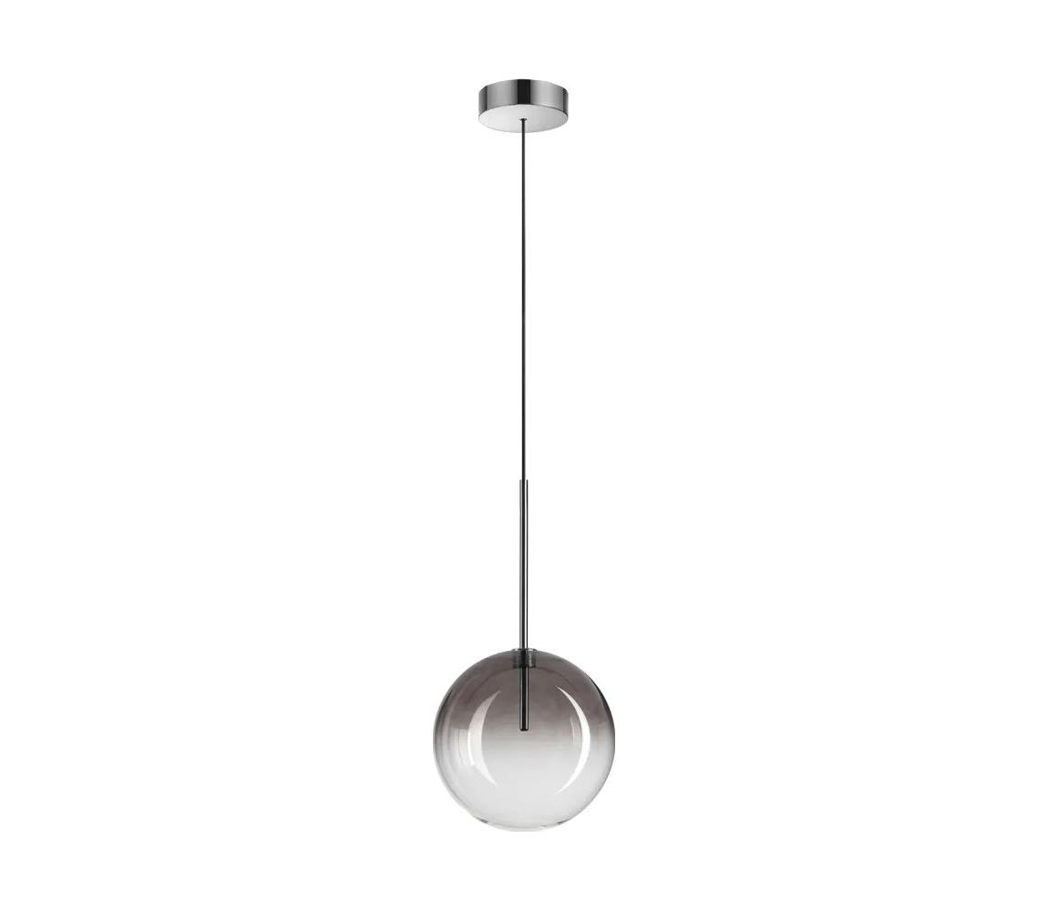 Ideal Lux - LED Żyrandol na lince EQUINOXE 1xG4/2W/230V śr. 20 cm chrom/dymny