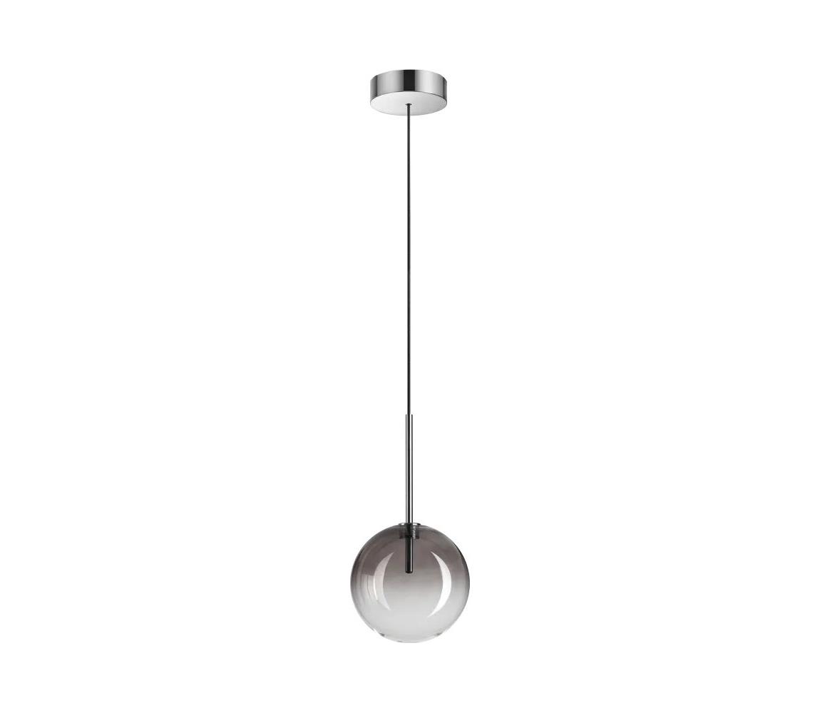 Ideal Lux - LED Żyrandol na lince EQUINOXE 1xG4/2W/230V śr. 15 cm chrom/dymny
