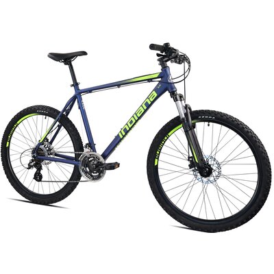 Rower górski MTB INDIANA X-Pulser 2.6 M21 26 cali męski Niebiesko-żółty