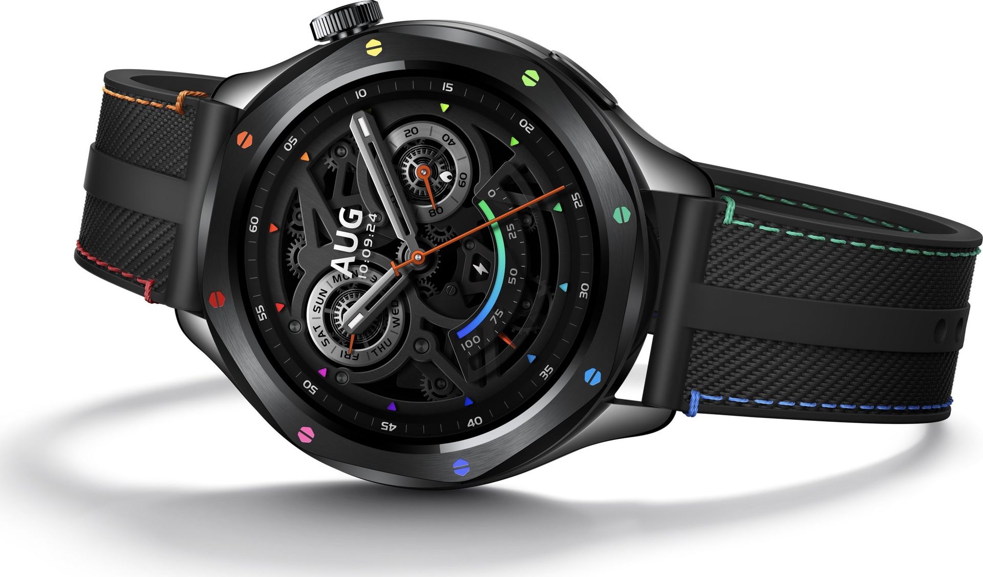 Xiaomi Watch S4 47mm Rainbow Czarny