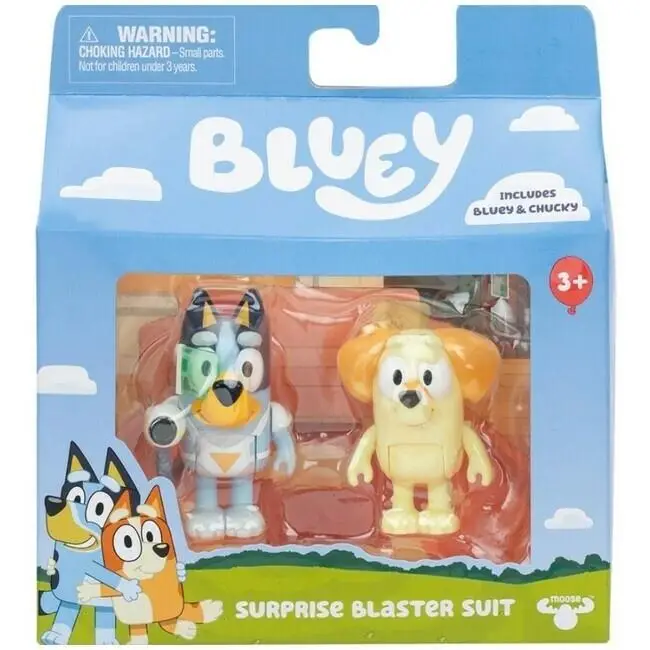 Bluey. Zestaw z 2 figurkami - TM Toys