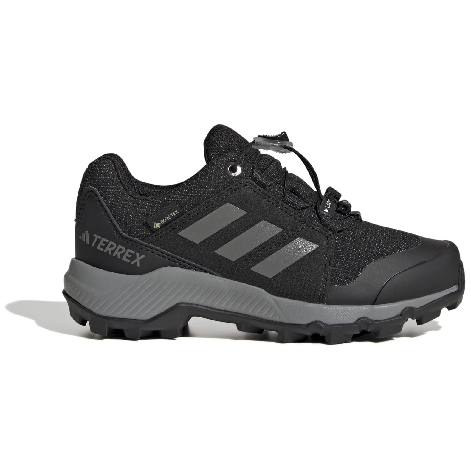 Buty z membraną dziecięce Adidas Terrex Gtx K Rozmiar butów (UE): 38 / Kolor: czarny/szary