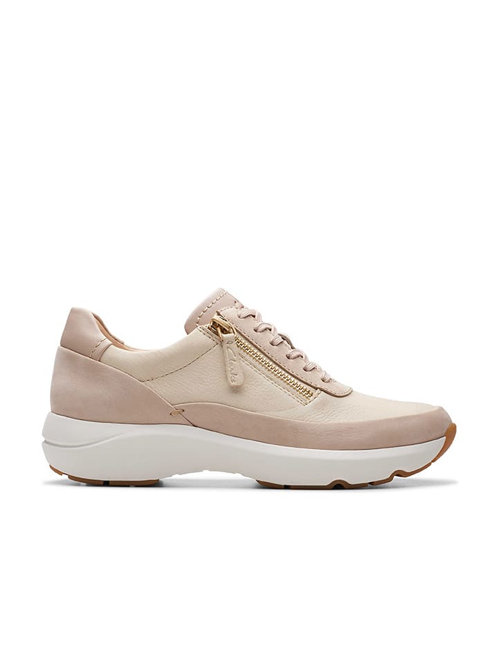 Clarks Skórzane sneakersy 