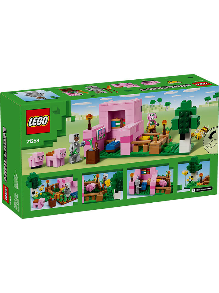 LEGO LEGO® Minecraft® Domek świnki - 7+