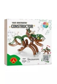 Mały Konstruktor/Constructor - Dinozaury - Triceratops