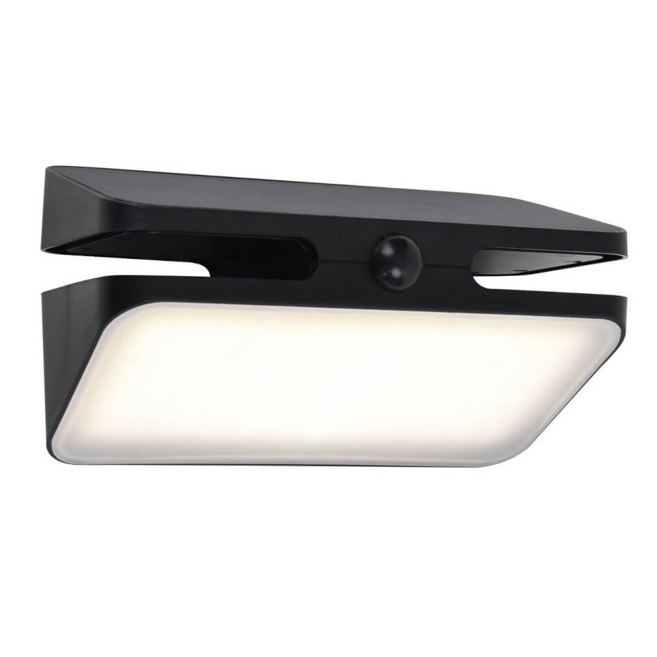 Elewacyjny kinkiet czujnik ruchu AERO 6919501330 LED 8,6W 4000K IP54 czarny