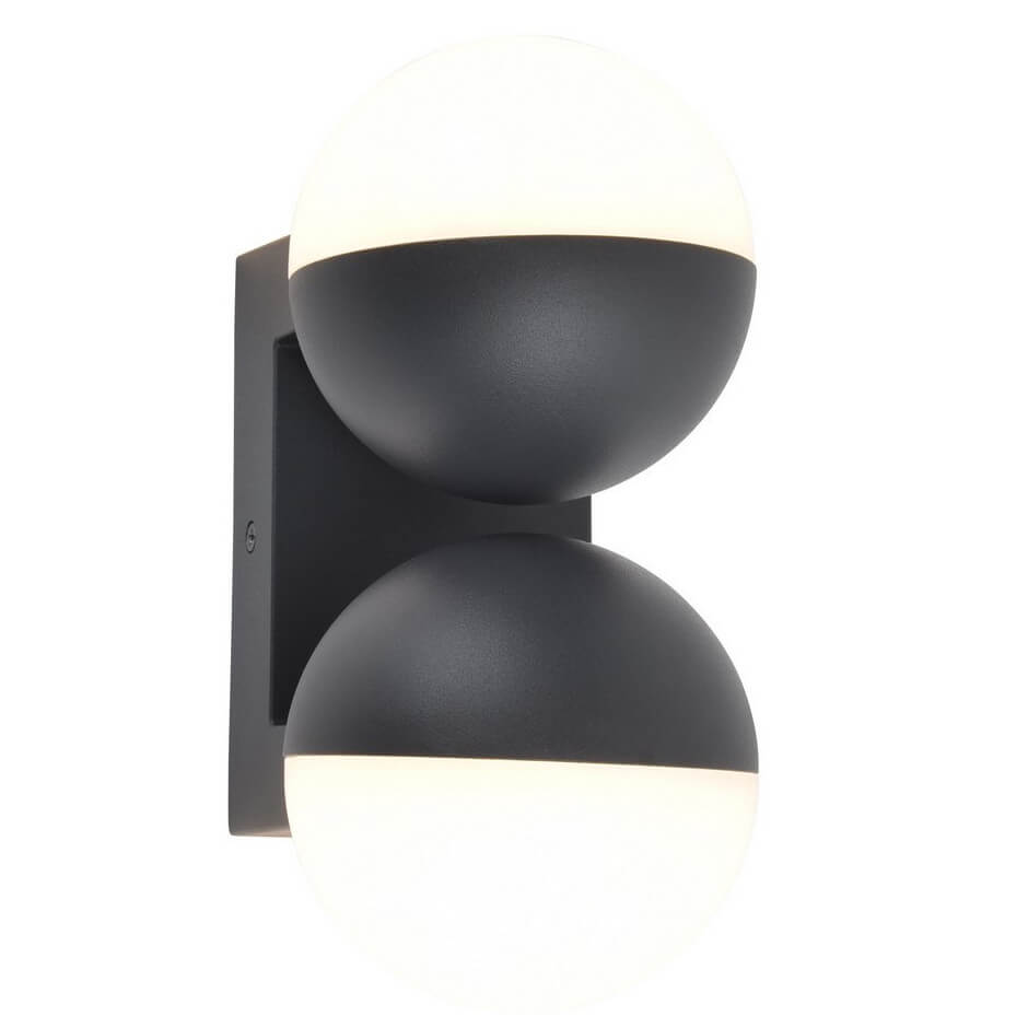 Podwójna lampa zewnętrzna LOOMA 5138003118 LED 7,8W 3000K IP54 biała szara