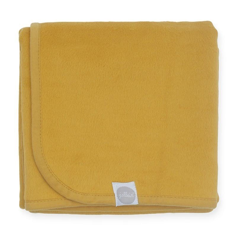 Jollein - Kocyk bawełniany 75 x 100 cm TOG 1.0 MUSTARD