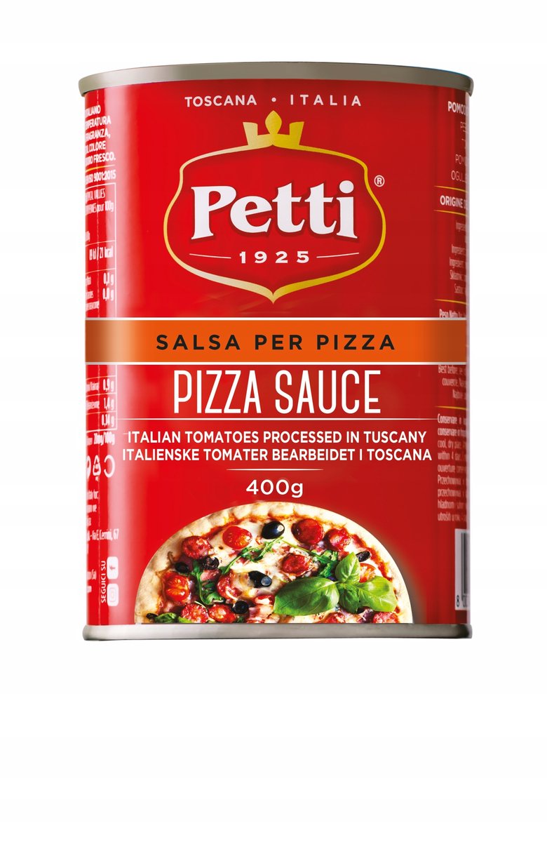 Sos do pizzy Classica 400g - Petti pomidory i sól 100% naturalny włoski