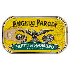 Makrela puszce w oliwie 125g - Angelo Parodi