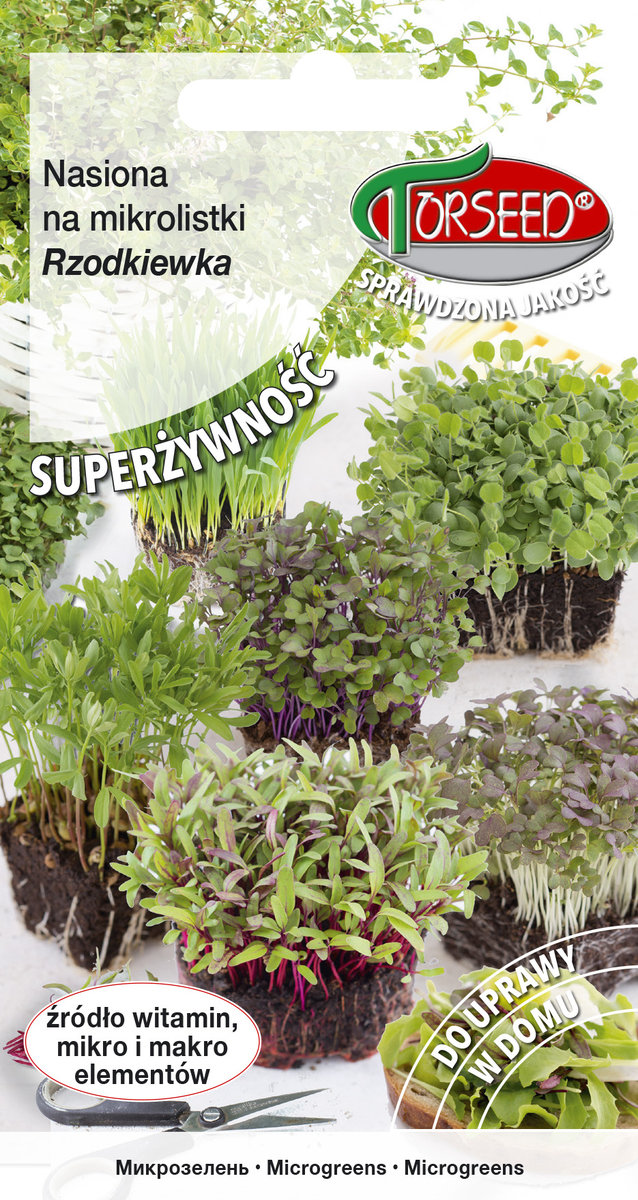 Nasiona Rzodkiewka (china rose) - nasiona na mikrolistki 5g - Torseed