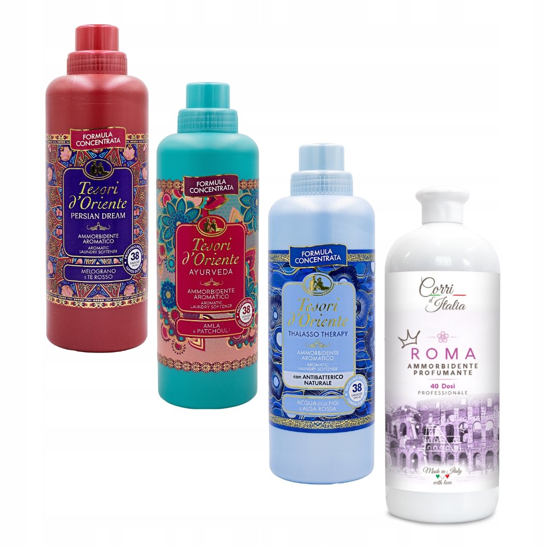 Zestaw WYJĄTKOWYCH płynów do płukania Corri i TesorI PAT+R