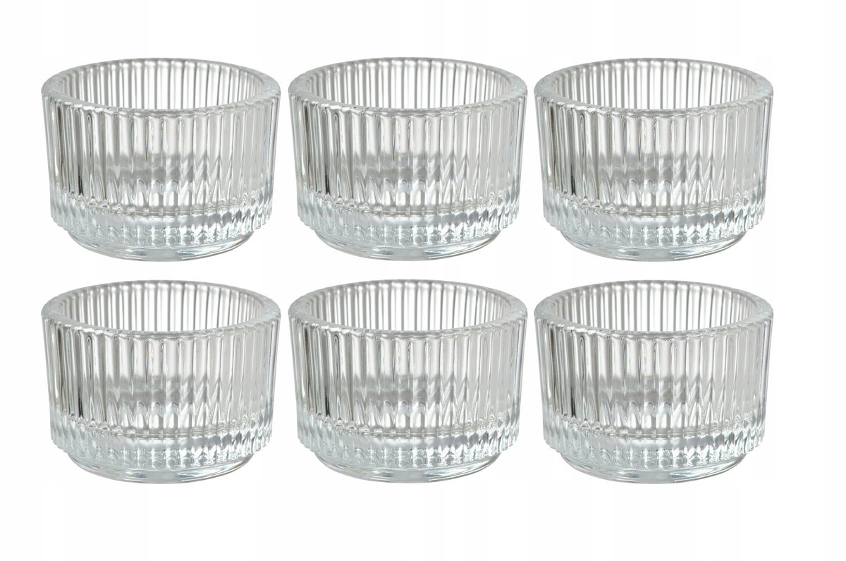 ŚWIECZNIK ŚWIECZKA NA TEALIGHTY FINSMAK - 6 SZTUK