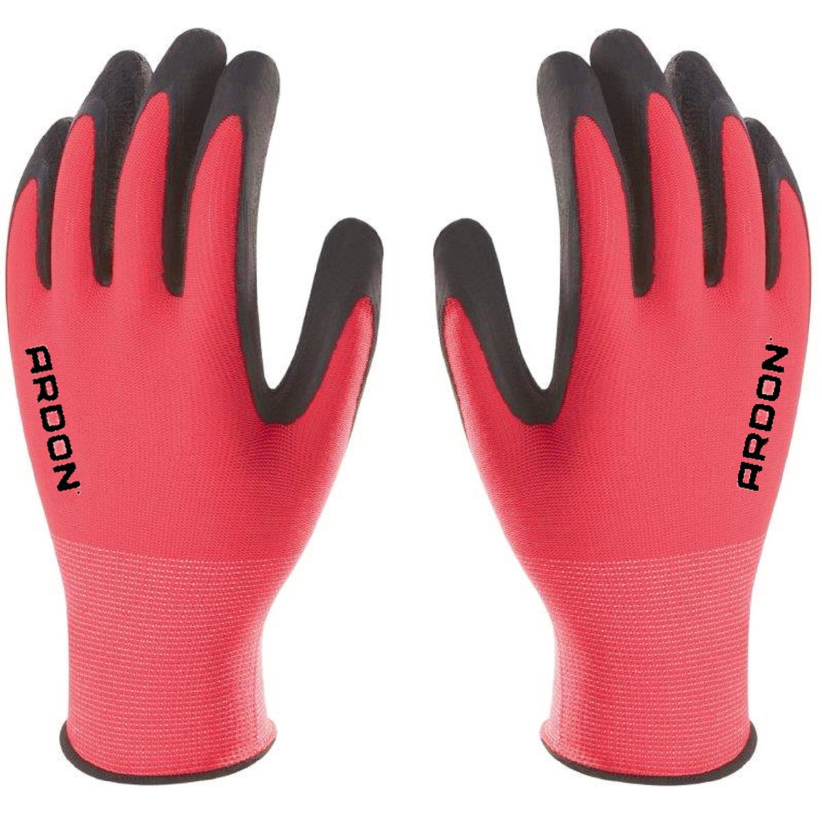 Rękawice Robocze, ogrodowe PETRAX Nylon Latex 3 pary r. 7