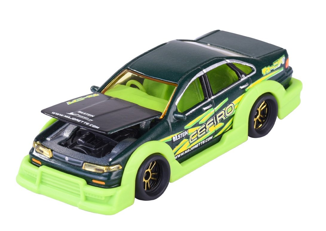 MAJORETTE JAPAN SERIES NISSAN CEFIRO A31 ZIELONY 1:64 212051030