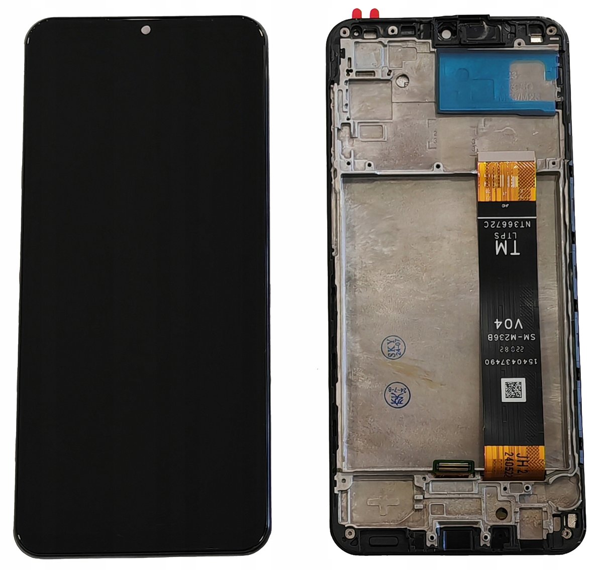 WYŚWIETLACZ LCD EKRAN DO SAMSUNG M23 5G M236 RAMKA