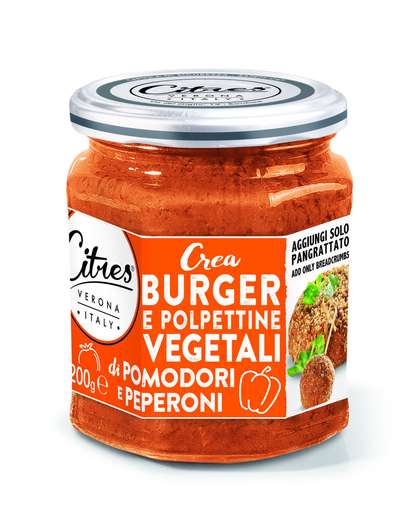 Citres Creaburger Pomodori Peperoni Pasta warzywna na vege burgera pulpety