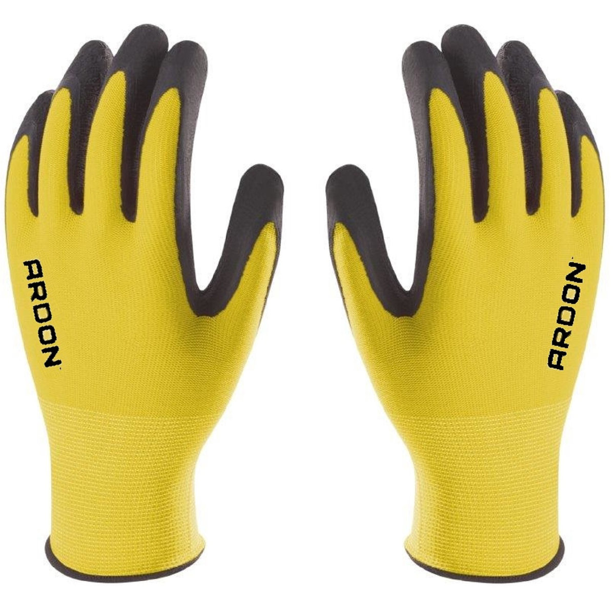 Rękawice Robocze, ogrodowe PETRAX Nylon Latex 5 par r. 10