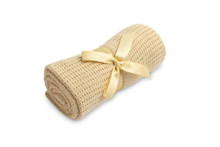 Koc Ażurowy Moli Beż Kawa