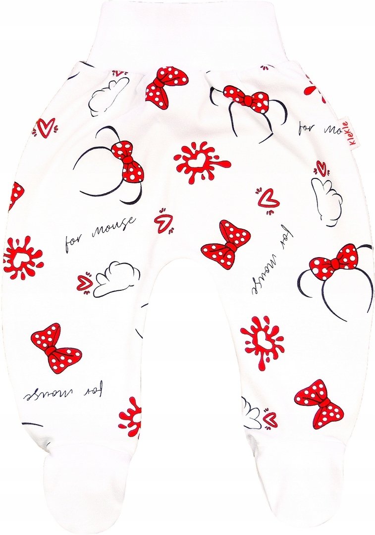 PÓŁŚPIOCHY BEZUCISKOWE ŚPIOCHY Myszka Czerwona 86 KLEKLE