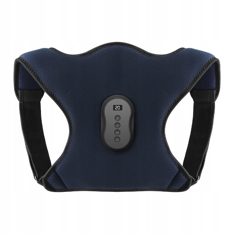 Masażer Szyi Ramion Wibracyjny Gorący Kompres Z Pilotem Korekta Postawy