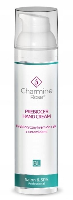 Charmine Rose, Prebiotyczny Krem Do Rąk Z Ceramidami Długotrwałe Nawilżenie