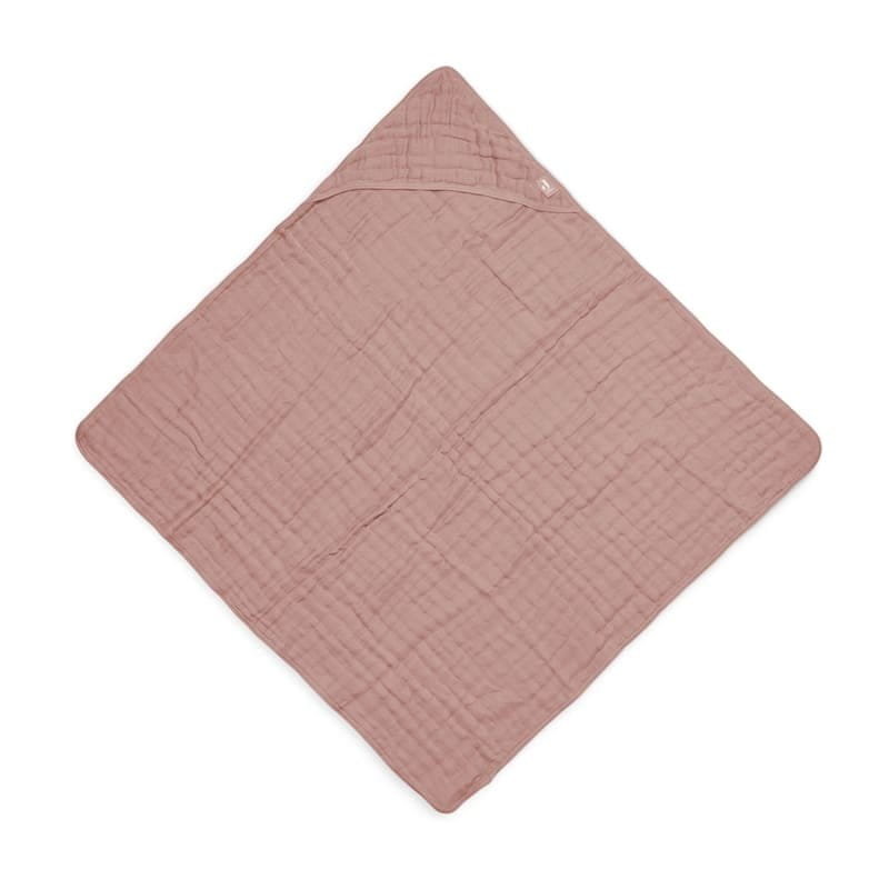 Jollein - Ręcznik Kąpielowy Z Kapturem 75 X 75 Cm Cotton Rosewood