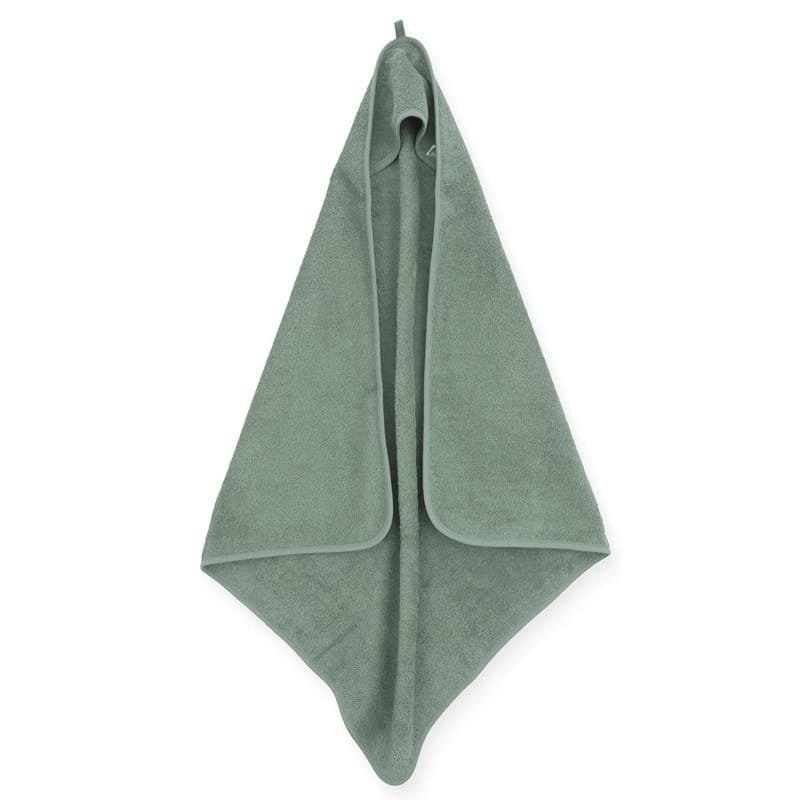 Ręcznik Kąpielowy Z Kapturem Jollein 75 X 75 Cm Frotte Ash Green