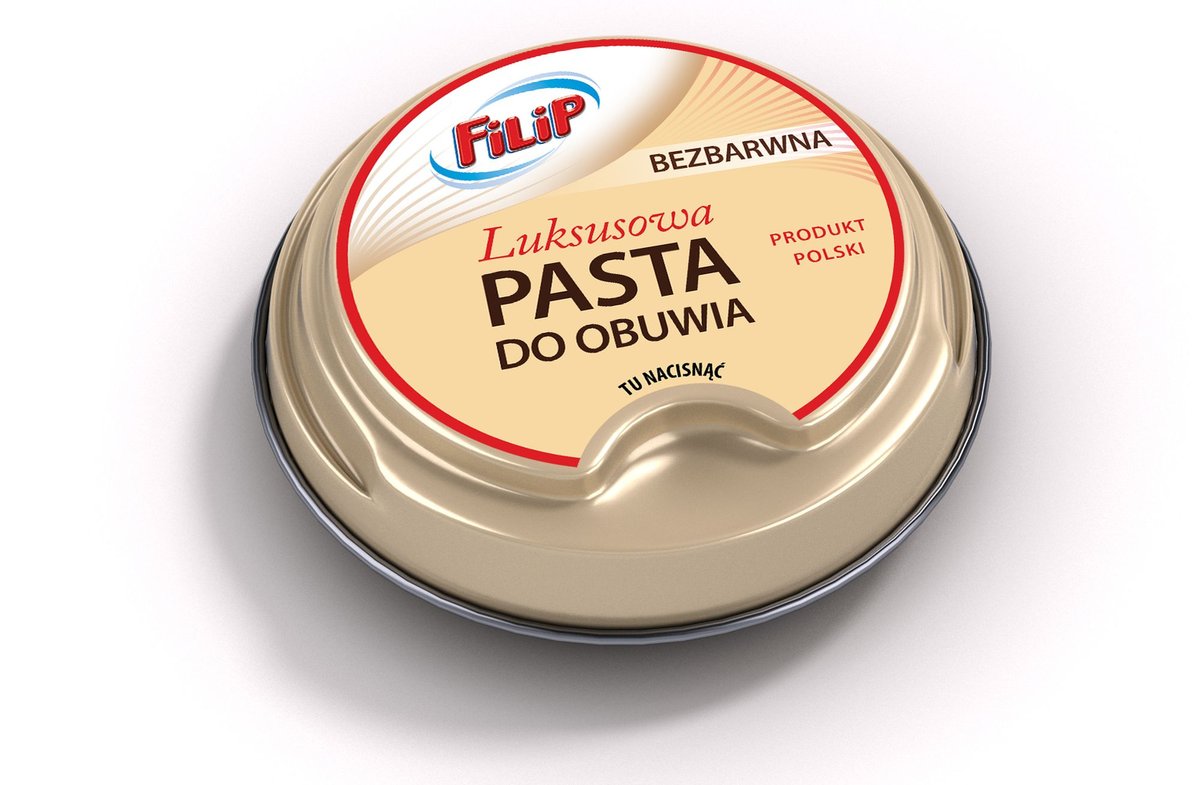 Filip, Pasta bezbarwna do butów, 40 ml