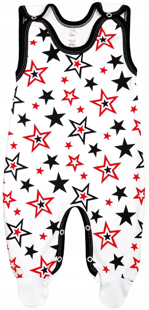 ŚPIOCHY Śpioszki ROZPINANE GWIAZDKI 80 KLEKLE