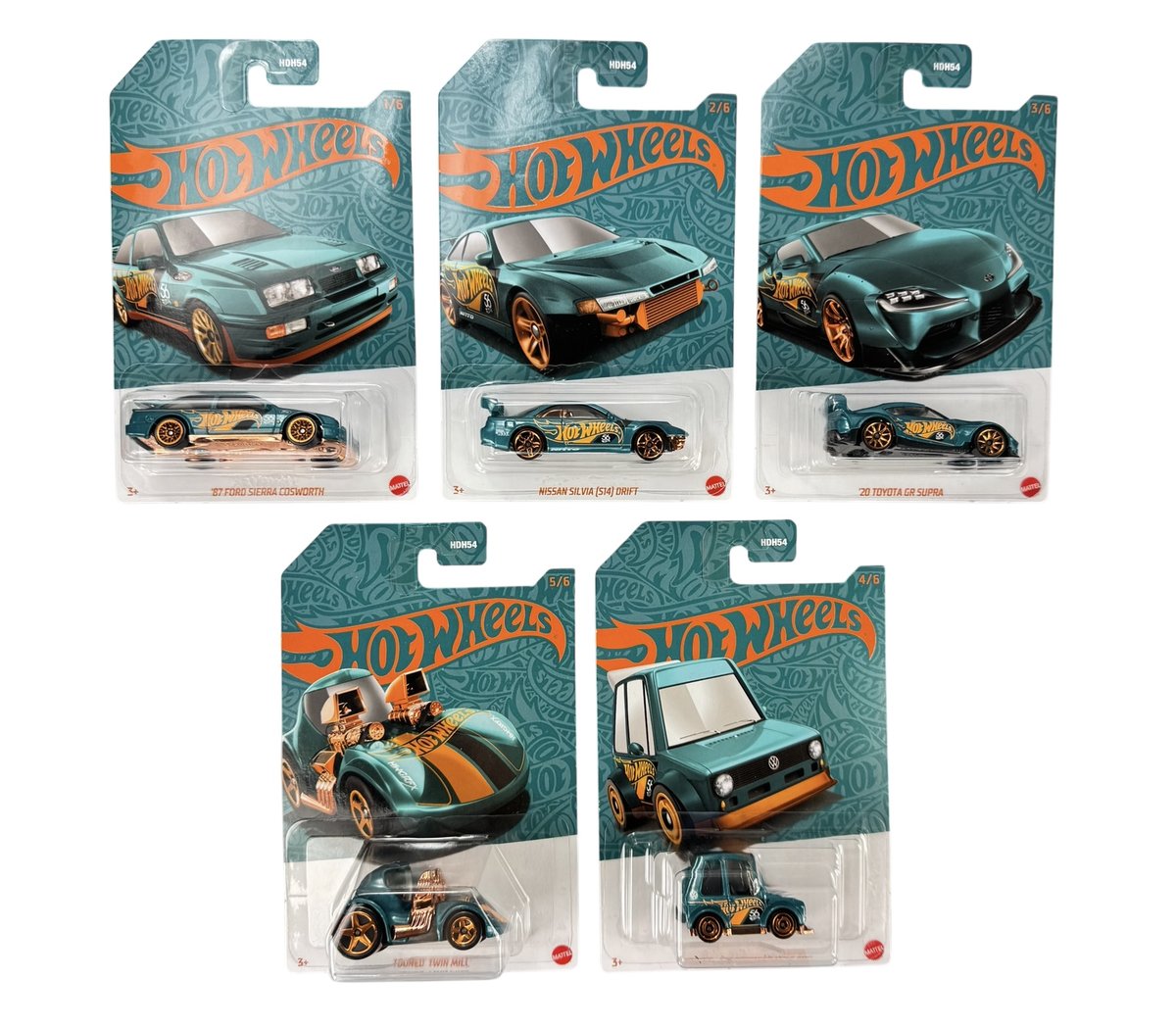 Hot Wheels Pearl And Chrome Zestaw 5Szt Hdh54