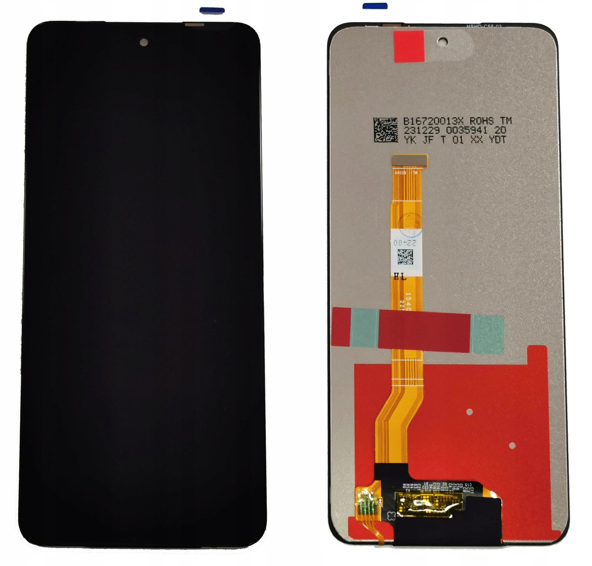 WYŚWIETLACZ LCD EKRAN SZYBA PASUJE DO REALME C55 RMX3710