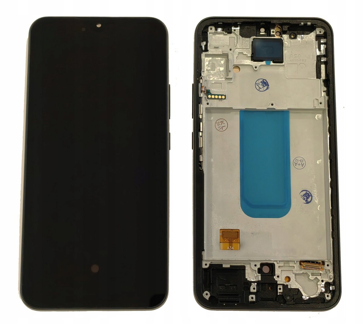 WYŚWIETLACZ OLED PASUJE DO SAMSUNG GALAXY A34 5G A346 RAMKA