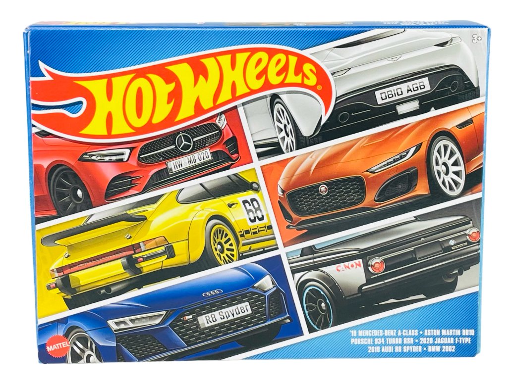 HOT WHEELS 2022 ZESTAW KOLEKCJONERSKI 6szt EUROPEAN CAR CULTURE HLK51