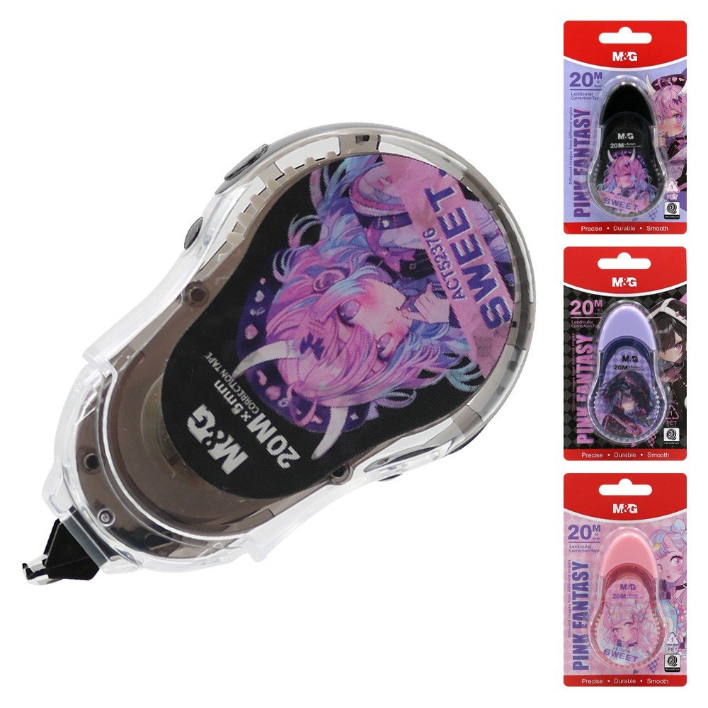 Korektor w taśmie 20x5 Manga Pink Fantasy Anime M&G