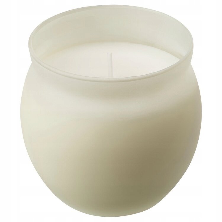 IKEA JAMLIK ŚWIECA ZAPACHOWA W SZKLE WANILIA 50 H
