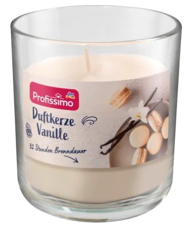 Profissimo, Świeczka zapachowa, wanilia, 1 sztuka