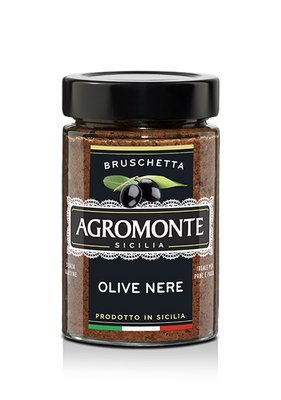 Pesto oliwkowe Olive Nere 100g - Agromonte