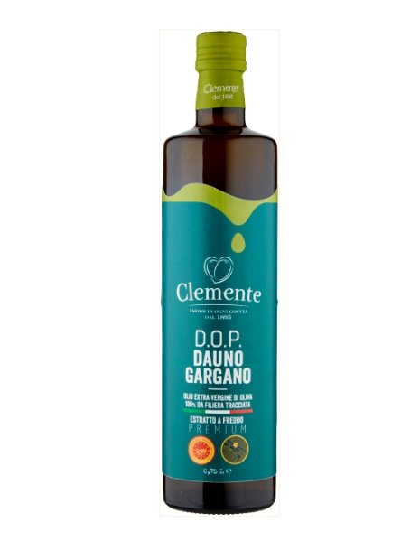 Oliwa z oliwek Dauno Gargano 100 % Da Filiera Tracciata 0,75l - Clemente